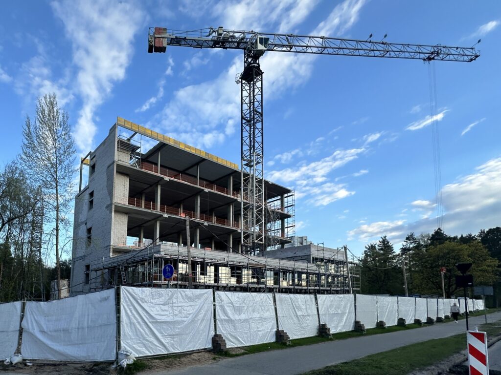 Nemenčinės pl. 13A | Pastatas 2 (Nemenčinės pl. 13A) - Co-living - construction photos