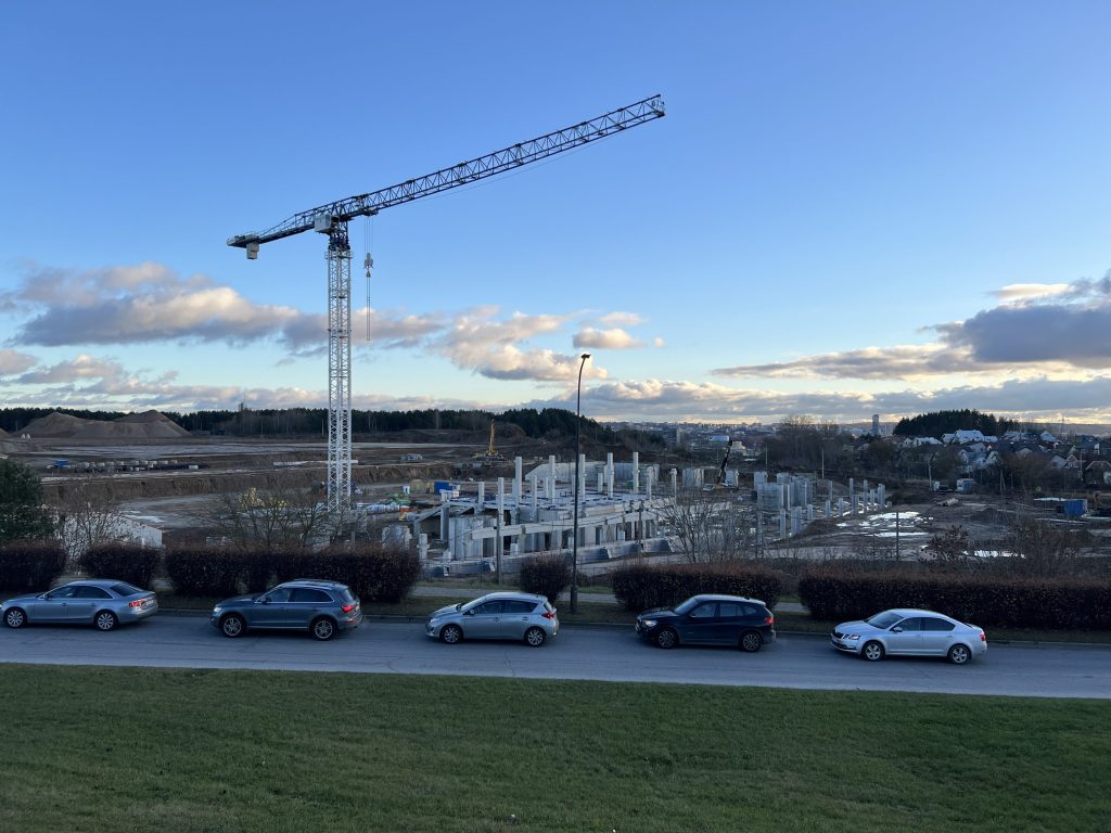 Daugiafunkcis sveikatinimo, ugdymo, švietimo, kultūros ir užimtumo kompleksas 1 etapas (stadionas) (Ozo g. 27) - Stadium - construction photos