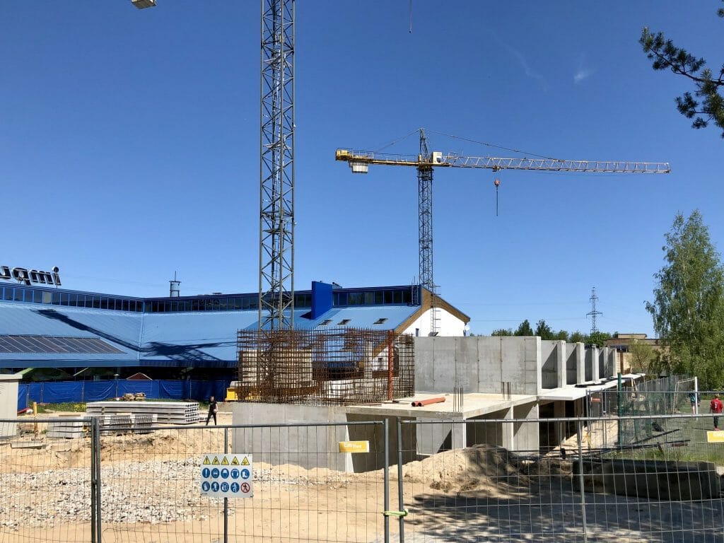 Paukščių takas 1 etapas (Ozo g. 41) - Multi apartment - construction photos