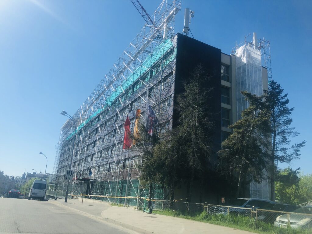 Viešbučio "Panorama" plėtra (Sodų g. 14) - Hotel - construction photos