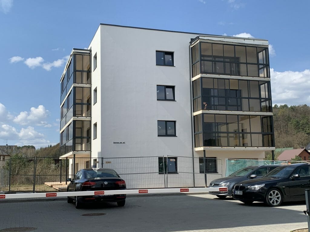 Lampėdžio takas 1 etapas (Įkalnės aklg.) - Multi apartment - construction photos
