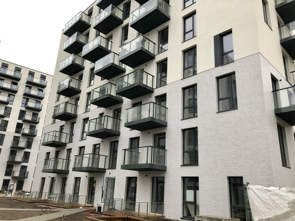 Centro rezidencija 3 etapas (Rinktinės g. 3) - Daugiabutis - statybų nuotraukos