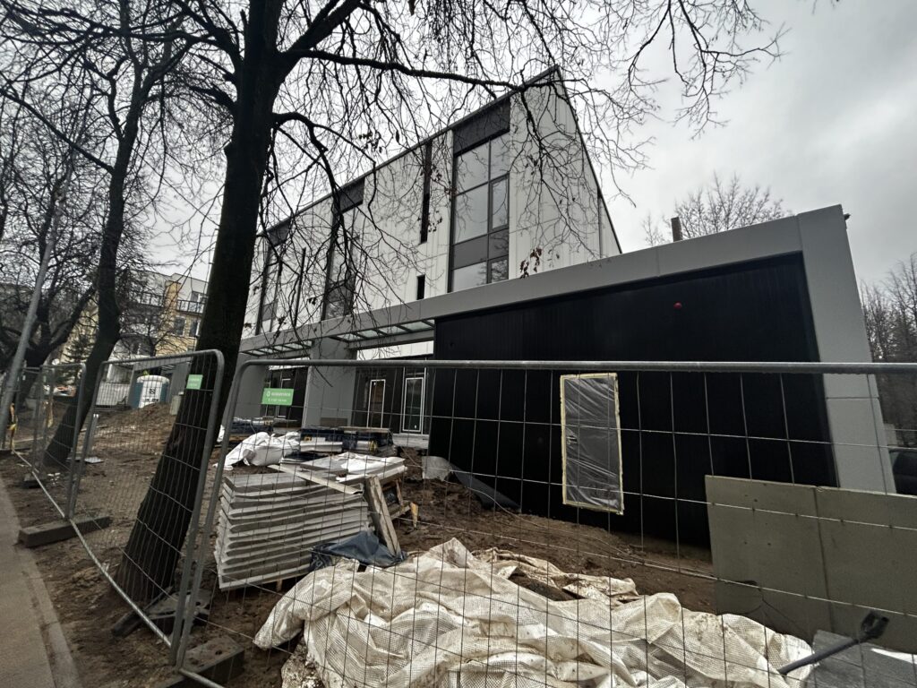 Lūšių 19 (Lūšių g. 19) - Row housing - construction photos