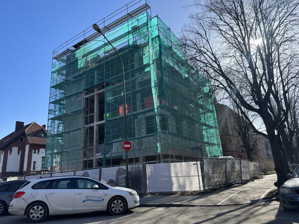 S. Nėries g. 18 (S. Nėries g. 18) - Health center - construction photos