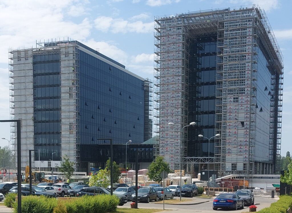 Elemental Business Centre (Skanstes iela 25) - Office center - construction photos