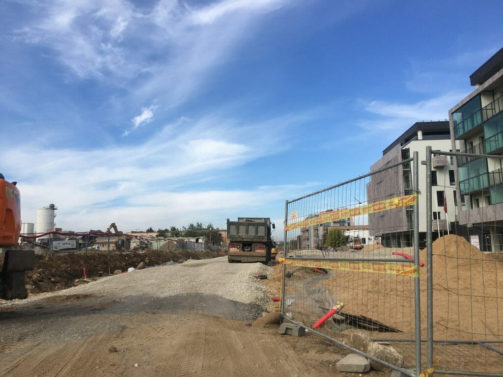 Manufaktūrų g. (Manufaktūrų g.) - Bike path, Street - construction photos