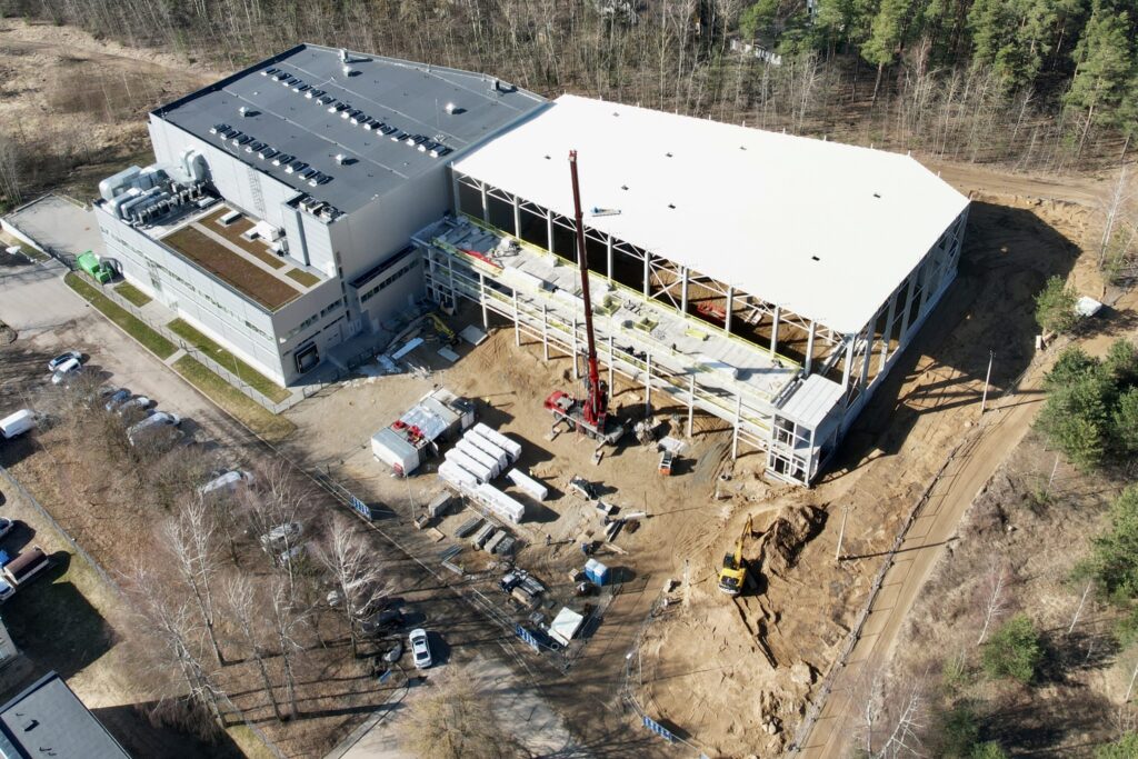 Reisswolf sandėlis 2 etapas (Motorų g. 9) - Warehouse / Distribution center - construction photos