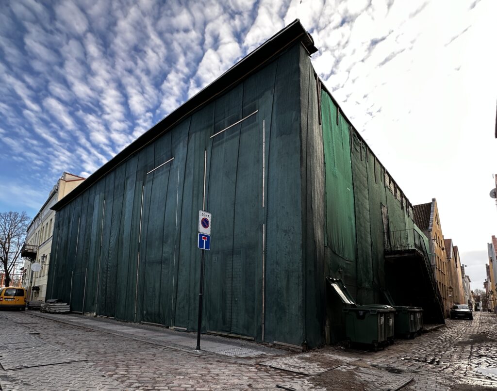 Teatro namai (Žvejų g. 3) - Daugiabutis - statybų nuotraukos