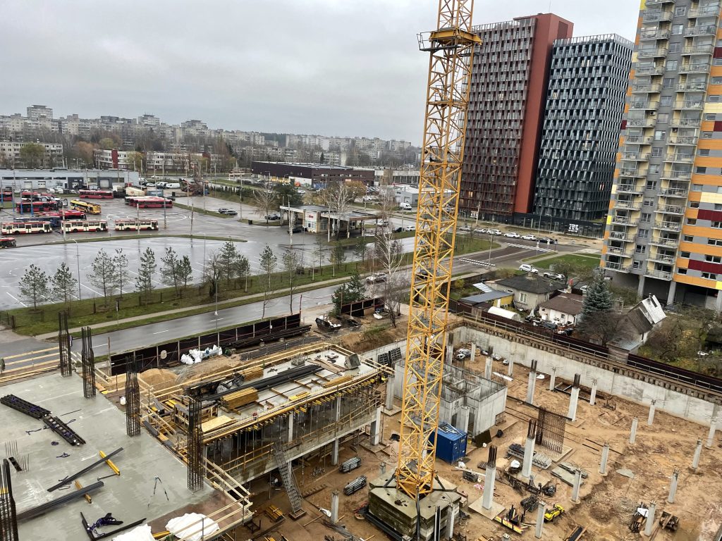 Newton 2 etapas (K2) (Viršuliškių skg. 8) - Multi apartment - construction photos