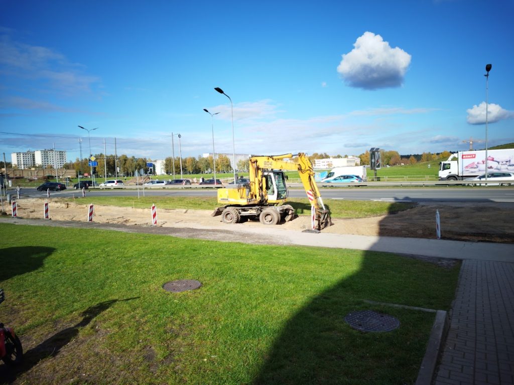 Velosipēdu ceļš Rīga - Ulbroka (Augusta Deglava iela) - Jalgrattatee - ehituse fotod