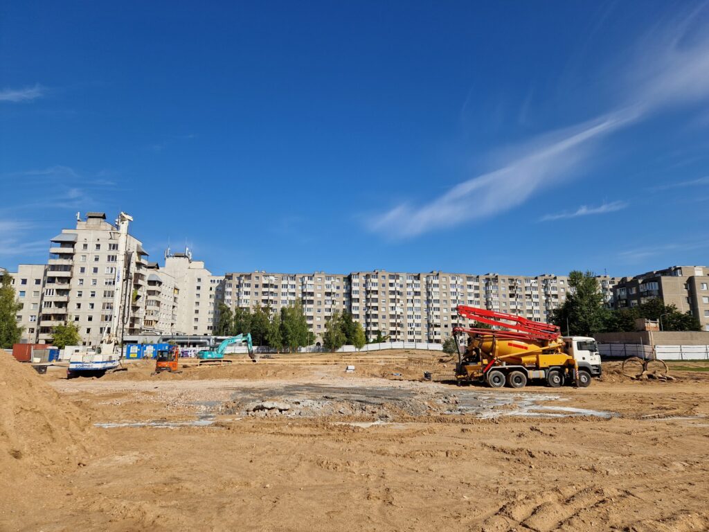 Lopšelis - darželis Tolminkiemio g. (Tolminkiemio g. 11A) - Pradinio ir antrinio ugdymo įstaiga - statybų nuotraukos