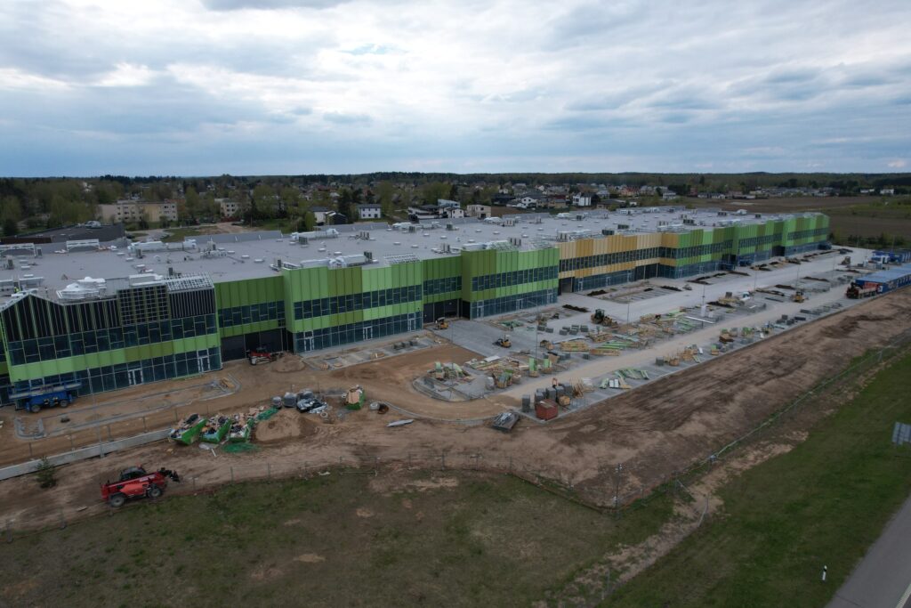 Urban Hub Vilnius (Ožiarūčių g. 3, Avižienių k.) - Stock office / Flex space - construction photos