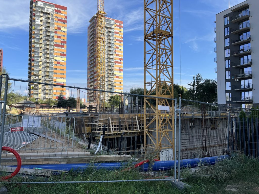 Newton 1 etapas (K1) (Viršuliškių skg. 8) - Multi apartment - construction photos