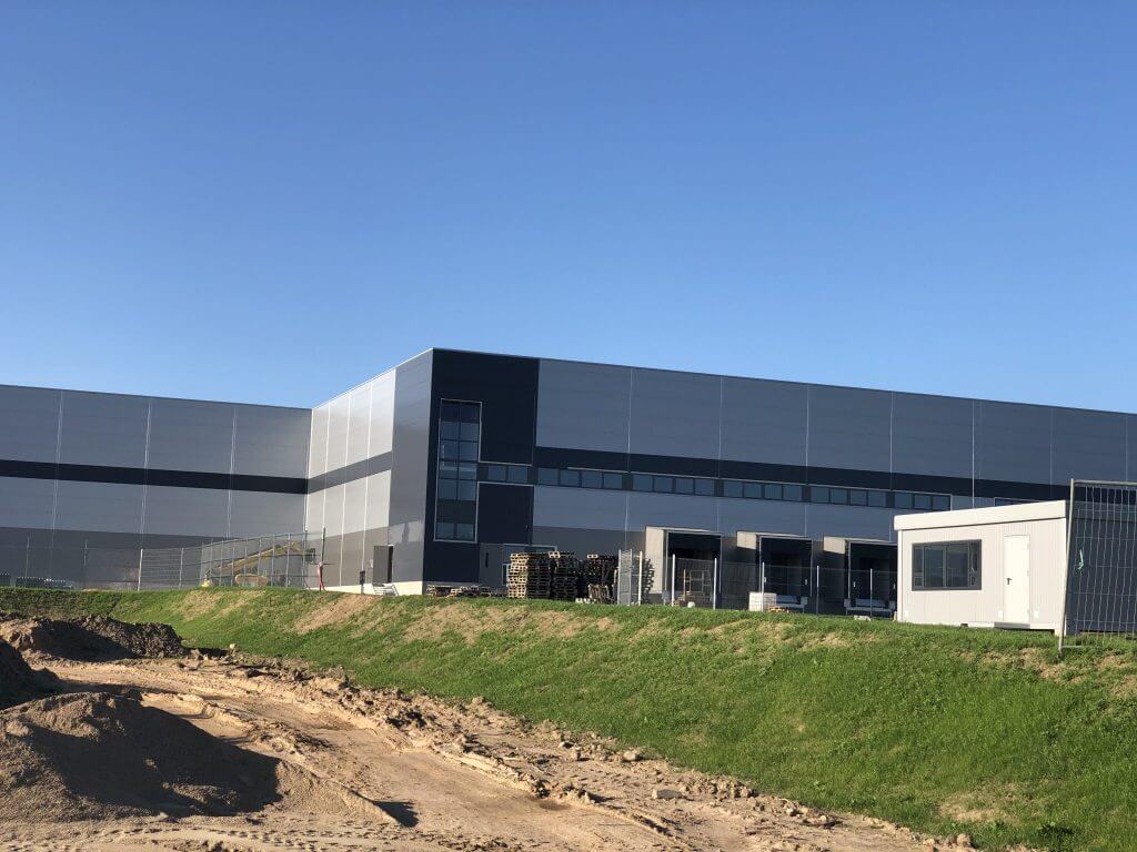 Liepkalnio industrinis parkas 1 etapas (Liepkalnio g. 172M) - Warehouse / Distribution center - construction photos