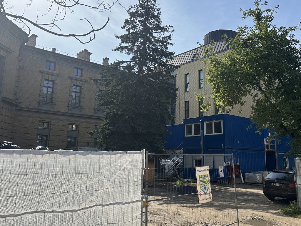 Vrublevskių bibliotekos rekonstrukcija (Žygimantų g. 1) - Library - construction photos
