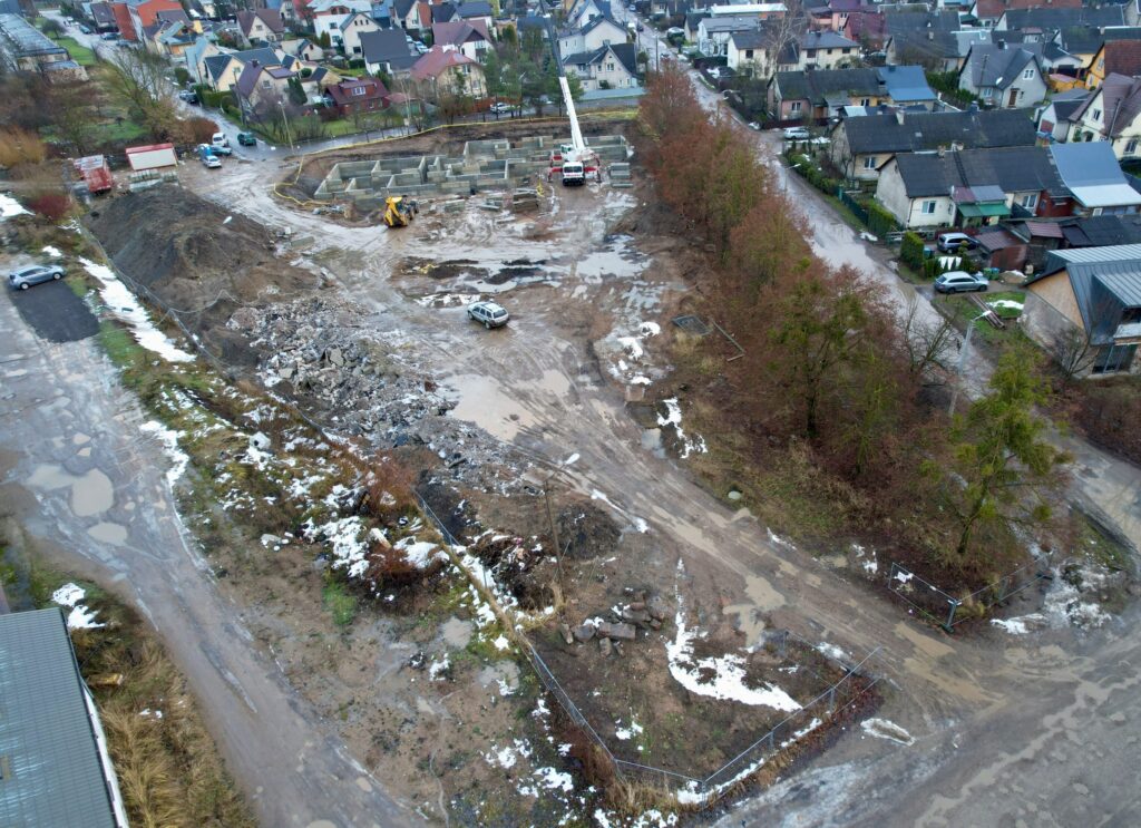 PS 11 1 etapas (B11) (Pabiržės g. 11) - Multi apartment - construction photos