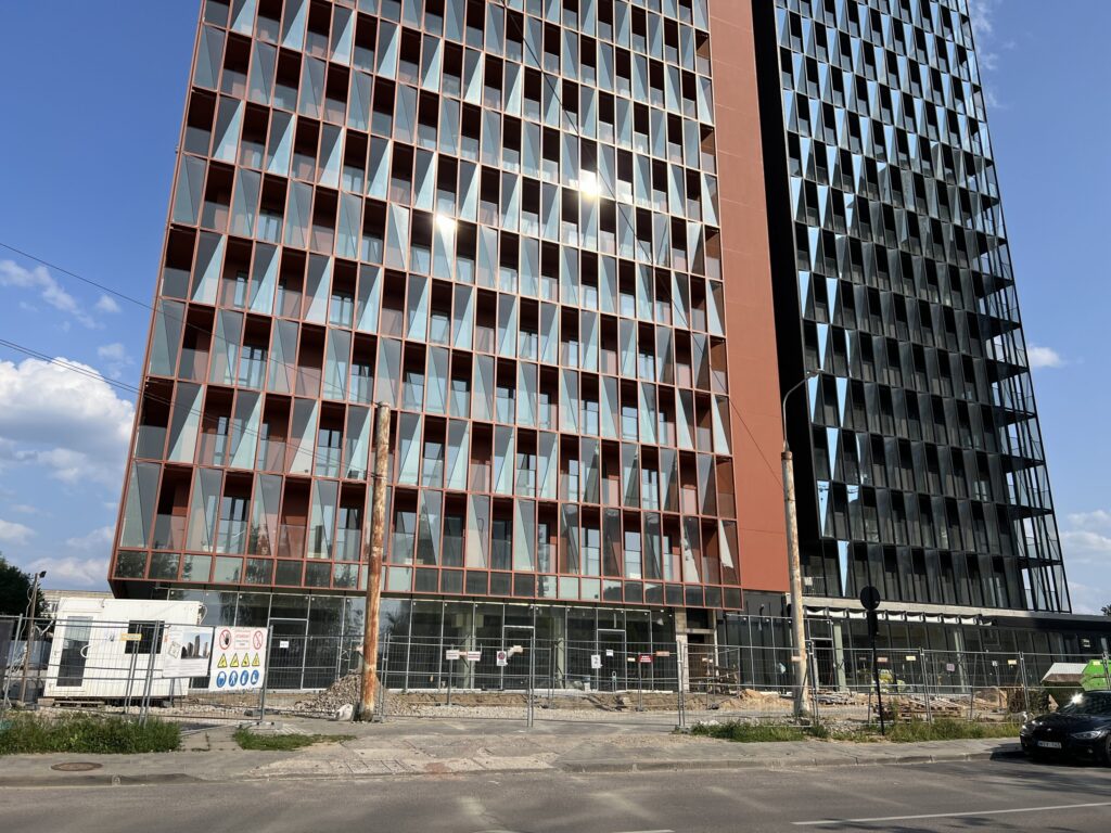 Skylum 1 etapas (Viršilų g. 6) - Daugiabutis - statybų nuotraukos