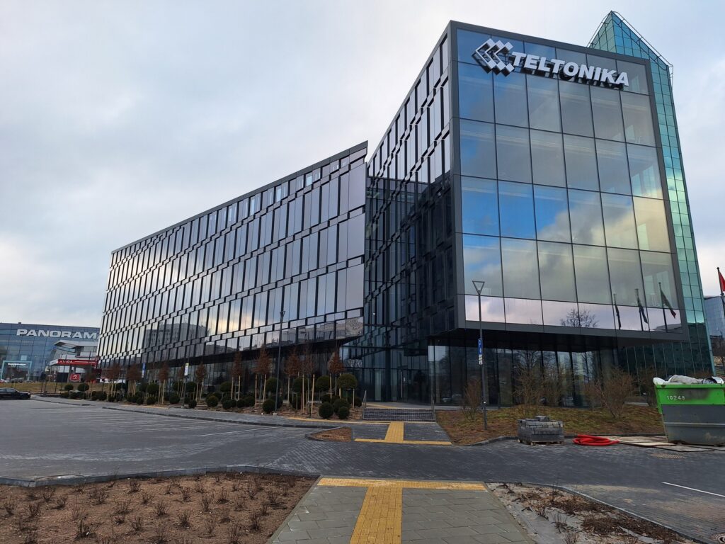 Teltonika Saltoniškių g. (Saltoniškių g. 14) - Office center - construction photos
