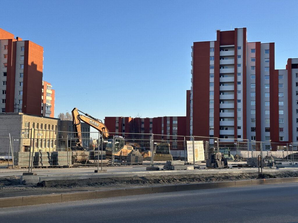 MAXIMA Liepojos g. (Liepojos g. 10) - Food store - construction photos