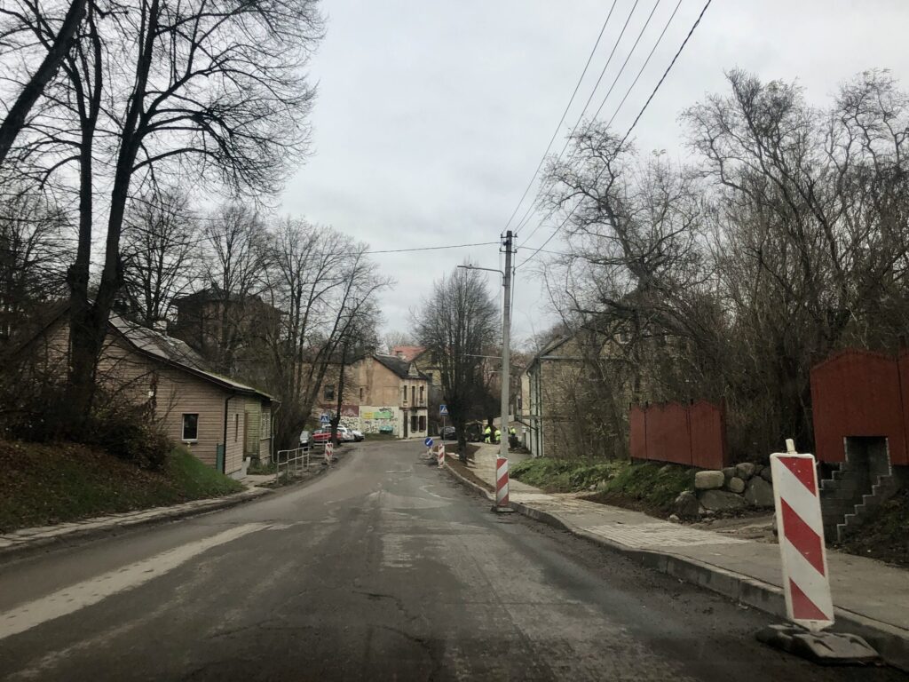 Ramaus eismo A. Kojelavičiaus g. (A. Kojelavičiaus g.) - Street - construction photos