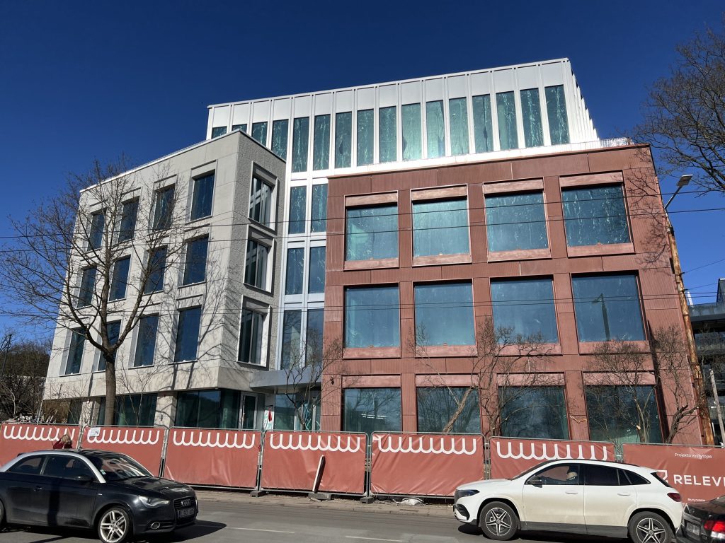 Summos (Lapių g. 3) - Biroju centrs - būvdarbu attēli