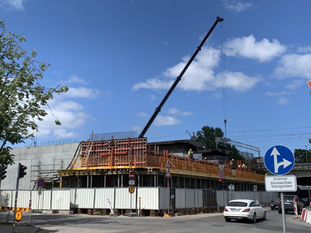 Rīgas Centrālās dzelzceļa stacijas pārbūve (Stacijas laukums 2) - Train station - construction photos