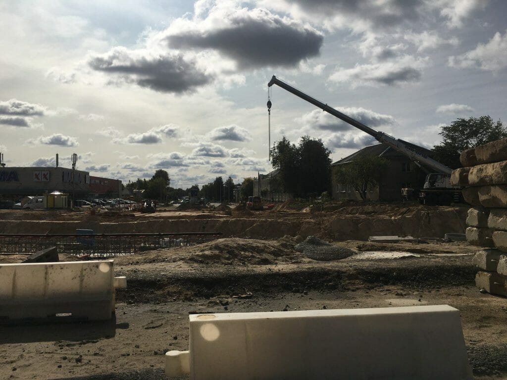 Žirnių, Liepkalnio ir Minsko pl. sankryžos rekonstrukcija (Minsko pl.) - Road - construction photos