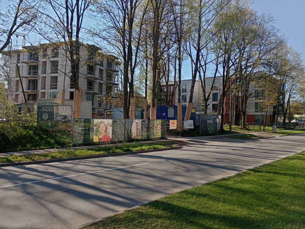 Parka kvartāls 2 kārta (Mazā Stērstu 6) - Multi apartment - construction photos