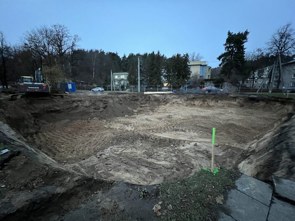 Paribio g. 34 (Paribio g. 34) - Office center - construction photos