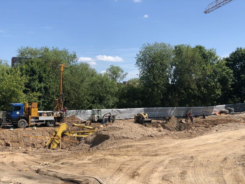 M-LAB (Studentų g. 63A) - Higher education - construction photos