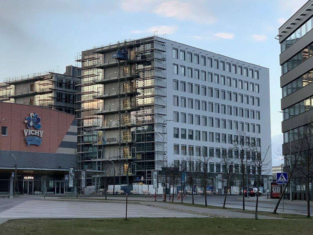 Nova (Vito Gerulaičio g. 18) - Office center - construction photos