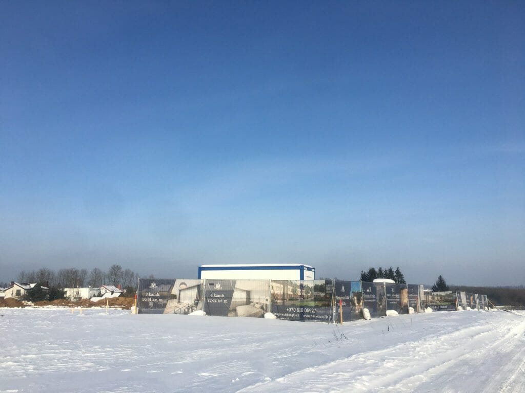 Naujoji Anglija 2.0 (Juodasis kel. 79N) - Row housing - construction photos