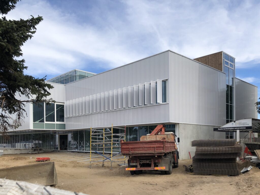 M-LAB (Studentų g. 63A) - Higher education - construction photos