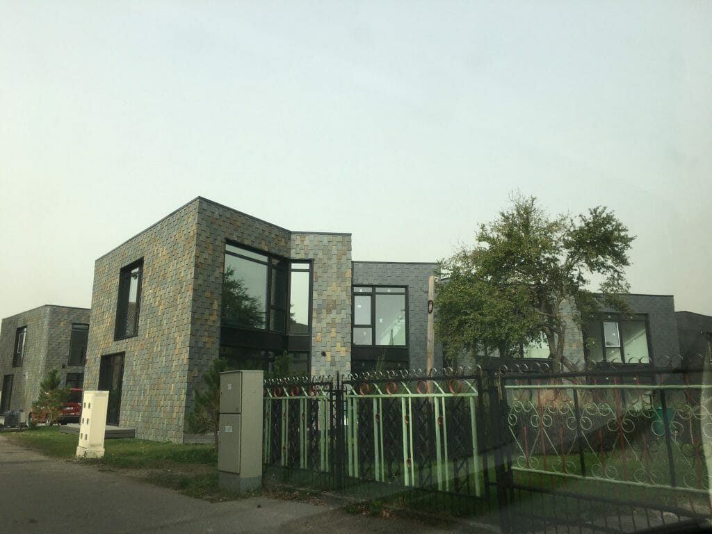 Duplex (Lygioji g. 19) - Row housing - construction photos