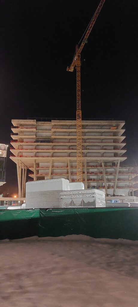 Verde 1. kārta - "A","B" ēkas (Roberta Hirša iela 1) - Office center - construction photos