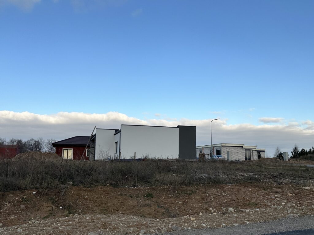 Kalvų terasos (Ismonių g. 15) - Land plots - construction photos