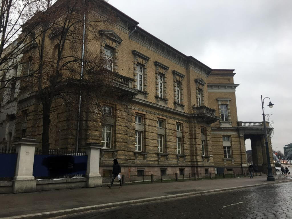 Vrublevskių bibliotekos rekonstrukcija (Žygimantų g. 1) - Library - construction photos