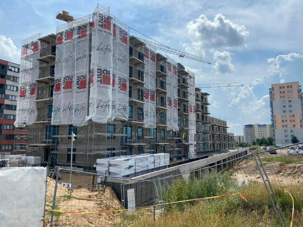 Vakarų Lėnas (Girulių g. 22) - Korterelamu - ehituse fotod