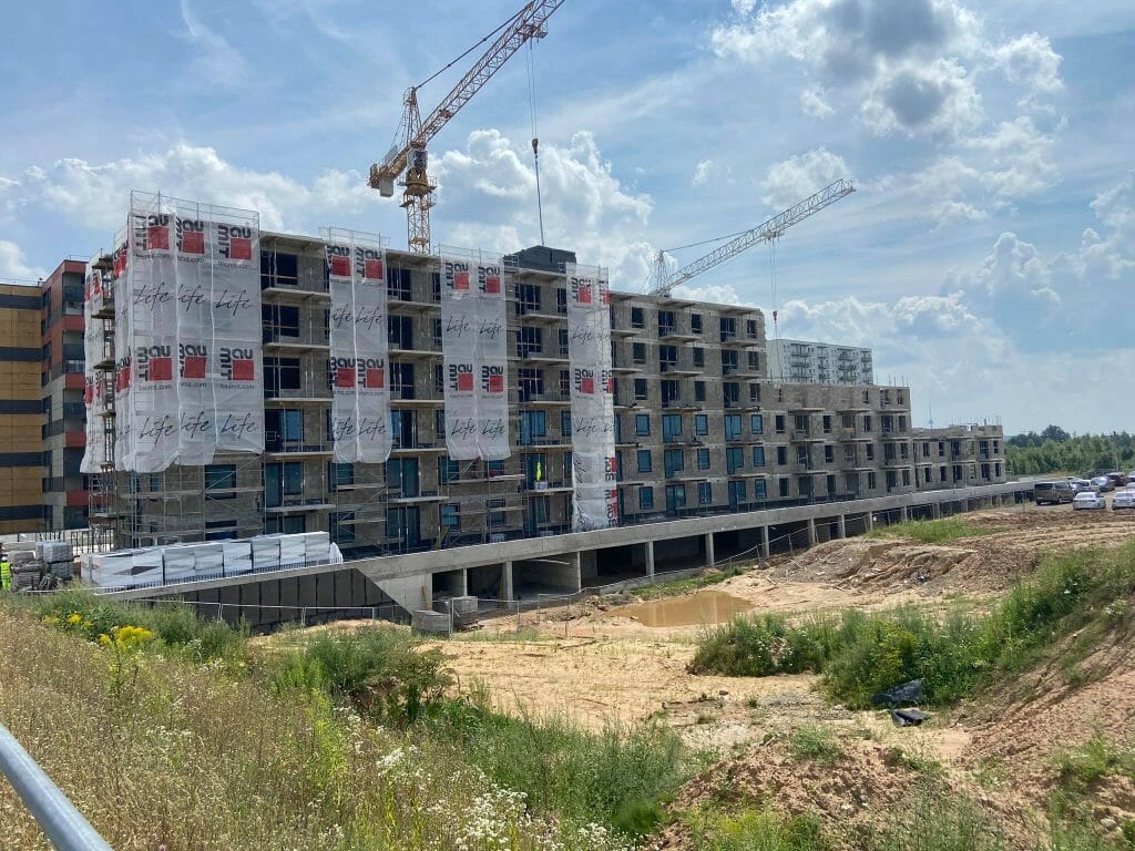 Vakarų Lėnas (Girulių g. 22) - Korterelamu - ehituse fotod