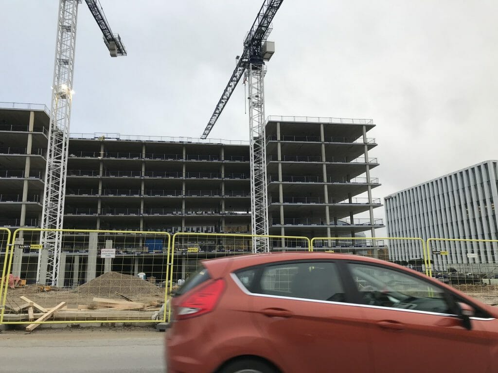 CORE (Ukmergės g. 126) - Office center - construction photos