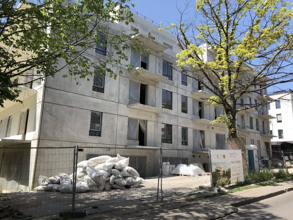 WOW CITY: eco life (Giedraičių g. 60A) - Multi apartment - construction photos