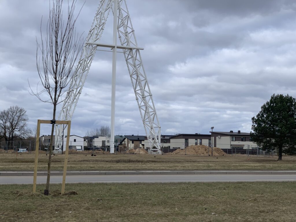 Kauno šv. Jono Pauliaus II bažnyčia (Baltų pr. 44B) - Cultural center - construction photos