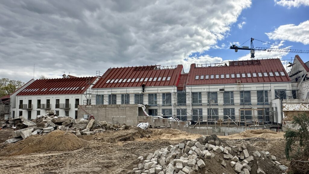 Stepono sodas (A, B, C, D) 1 etapas (Panerių g. 12) - Multi apartment - construction photos