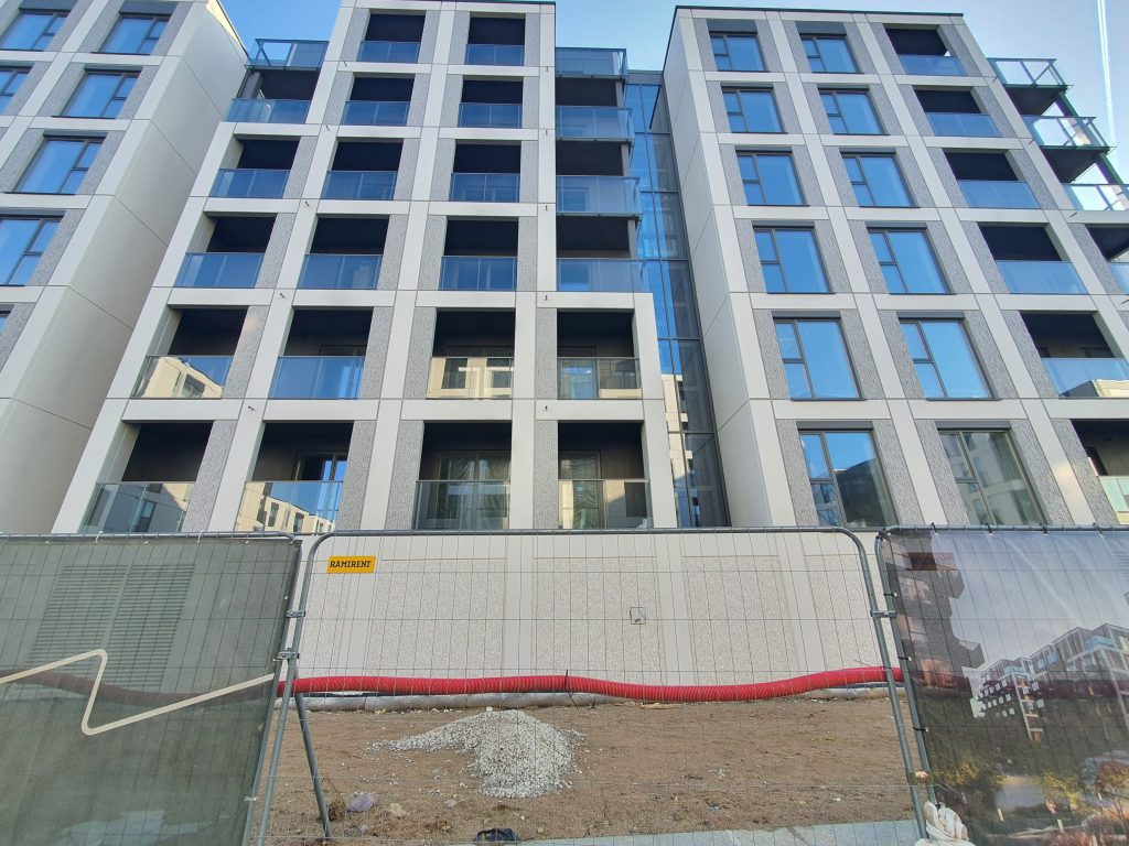 Vilnelės skverai 4 etapas (Manufaktūrų g. 7) - Daudzdzīvokļu nams - būvdarbu attēli