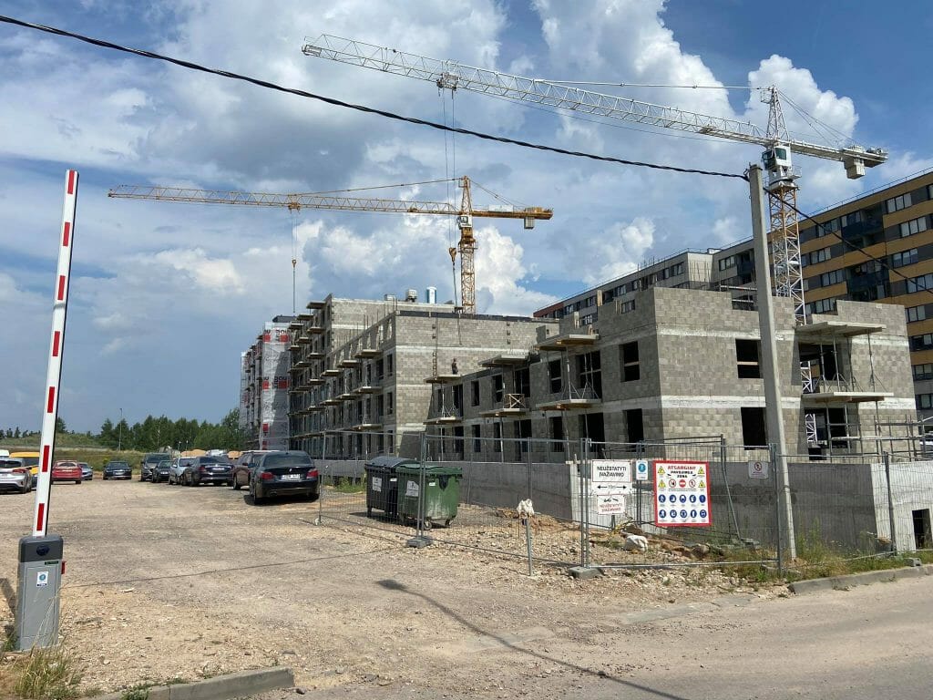 Vakarų Lėnas (Girulių g. 22) - Korterelamu - ehituse fotod