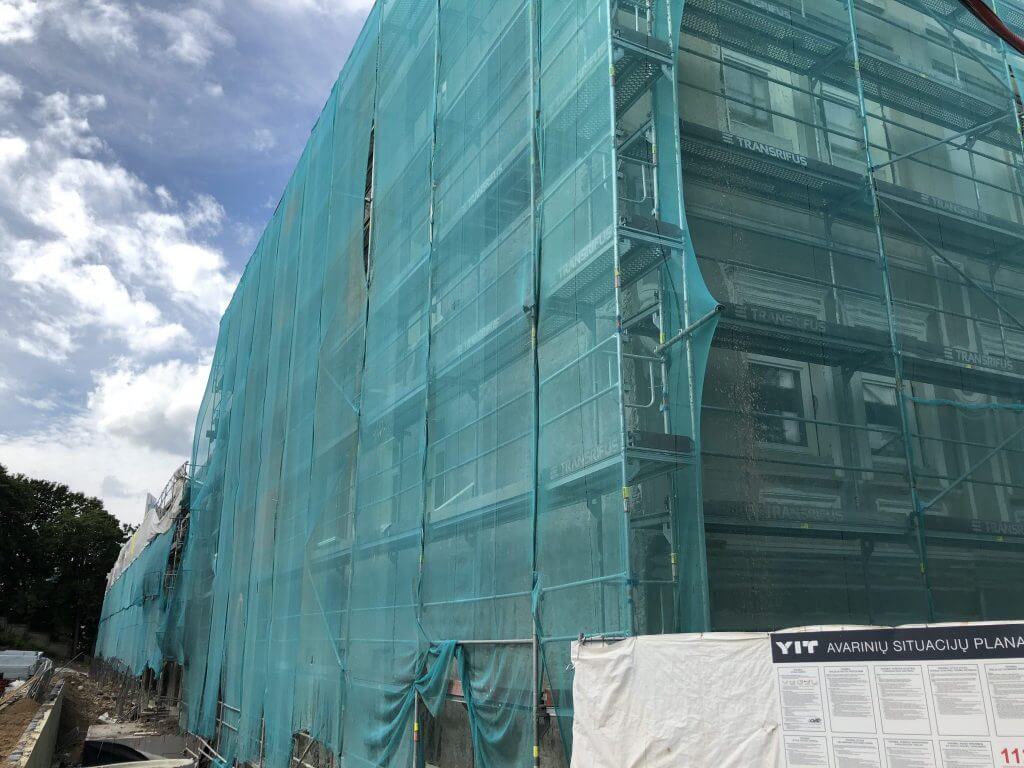 Aludarių g. 1 (Aludarių g. 1) - Office center - construction photos