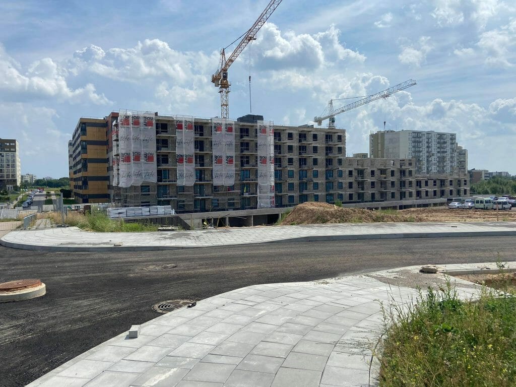 Vakarų Lėnas (Girulių g. 22) - Korterelamu - ehituse fotod