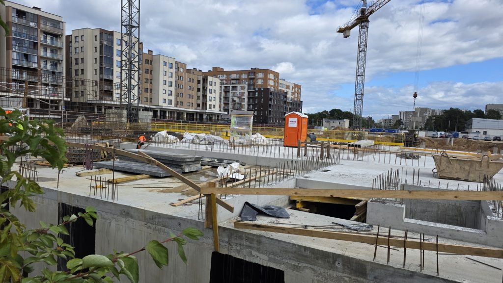 Just-in 1 etapas (A, B, C) (Justiniškių g. 126) - Daugiabutis - statybų nuotraukos