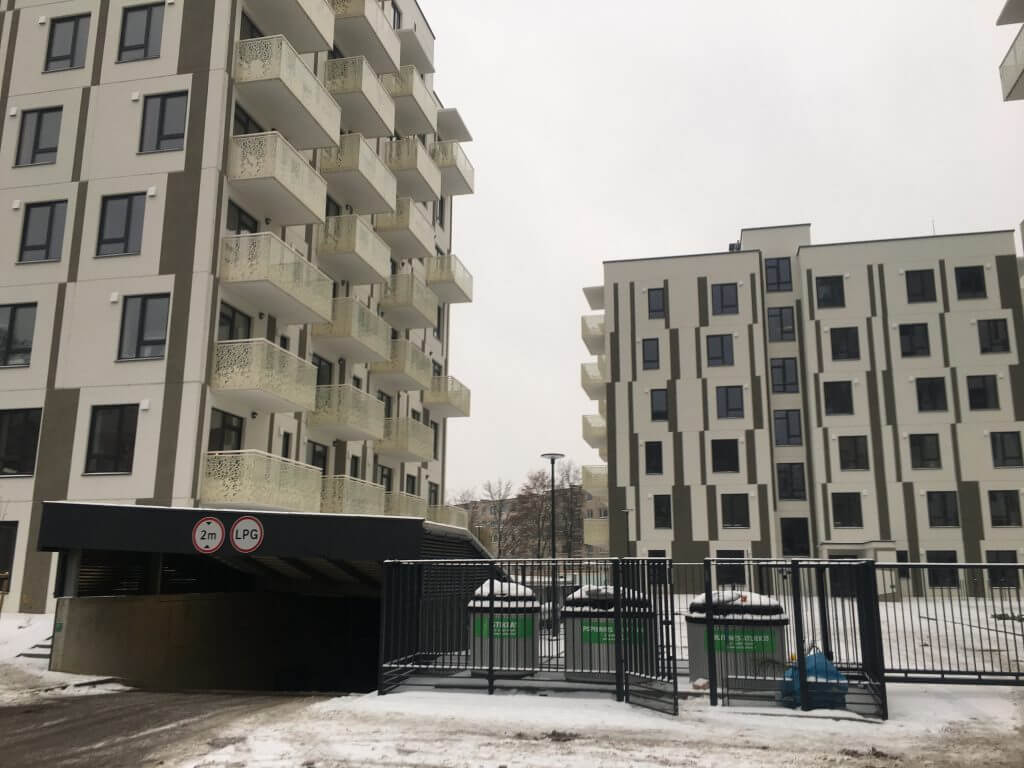 Namų pynės (Tuskulėnų g. 33) - Multi apartment - construction photos