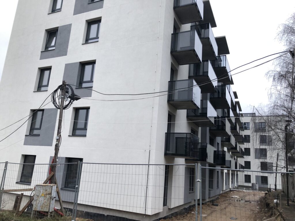 Kavoliuko 14 (A. P. Kavoliuko g. 14) - Multi apartment - construction photos